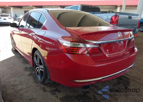 2017 Honda Accord Sport from USA, damaged, VIN 1HGCR2F57HA041749